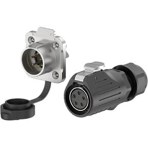 LP20 welding aviation reverse flange energy charging waterproof power connector(EW-LP20-7P 10A) in Kuwait