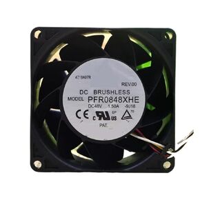 80*38 مللي متر 8 سنتيمتر PFR0848XHE 48 فولت 1.50A 4-مروحة تبريد أسلاك in Kuwait