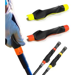 2 Pcs Golf Grip Trainer, Golf Training Aid Right Hand, Lightweight Golf Swing Trainer, Grip Trainer Golf Club to Help Train Correct Hand Position in Saudi Arabia