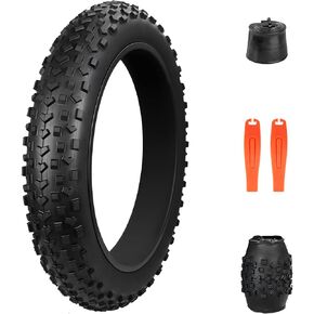 20x4.0 إطار سمين 20 بوصة إطار سمين إطارات ebike إطارات عالية الأداء مقاومة للاهتراء للدراجات الإلكترونية إطارات الثلج 20x4 شديدة التحمل لجميع التضاريس in Kuwait