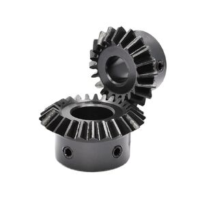 الصلب الثقيلة موتور ترس ترس 1:1 1 متر 20/25T ثقب داخلي تتحمل 6/8 مللي متر ربط زاوية الصلب والعتاد المسمار M5(1M20T 6 مللي متر-1M25T 10 مللي متر) in Kuwait