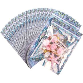 FUNFERY 4x6 بوصة ثلاثية الأبعاد ذاتية الختم لاصقة مايلر بولي بريدية، أكياس شحن صغيرة مغلفات، حقيبة حزم صغيرة لطيفة للمجوهرات، عينة، لوازم الأعمال الصغيرة-50 حزمة in Kuwait