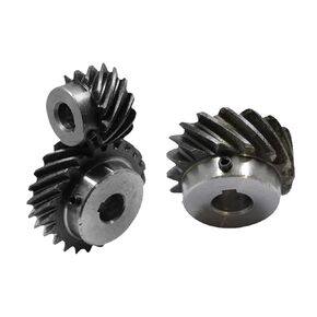 2M 10T-30T 45° L/R Rotation Helical Gears Bore 180° Drive for Industrial Machinery 1Pcs(2M 30T Bore 14) in Kuwait