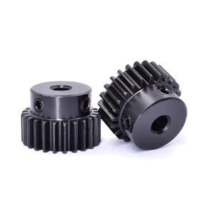 1Mod Spur Gear Metal Transmission 4-15mm Bore 45# Steel 1M 20/24//25/30Teeth Pinion 1Pcs(14mm,30 Teeth) in Kuwait