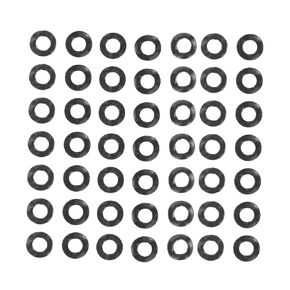 DOITOOL 500pcs Compression Type Wave Washers Spring Steel Washers Elastic Repair for Automotive Home and Shop Use in Saudi Arabia