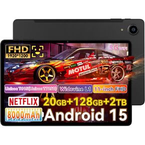 Alphawolf LPAD3A Android 15 Tablet 11 Inch ، FHD 1920 * 1200 Display IPS ، 20 جيجابايت (8 + 12 جيجا بايت موسعة) RAM 128GB ROM OCRO-CORE in Kuwait