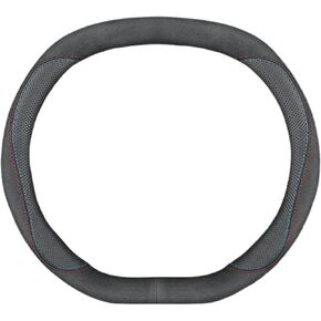 Leather Car Steering Wheel Cover Fit for A3 2025 Non-Slip Auto Interior Accessories(3A C) in Saudi Arabia