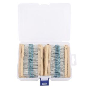 3120Pcs 1/4W Metal Film Resistor Kit 156 Values Assorted Set Accurate Electronic Components for Radio Equipment Home Appliances in Kuwait
