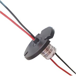Wind Power Slip Ring 2 Circuit 10A Conductive Slip Ring Collector Ring Spare Parts Diameter 12.6 mm(Style-B) in Kuwait