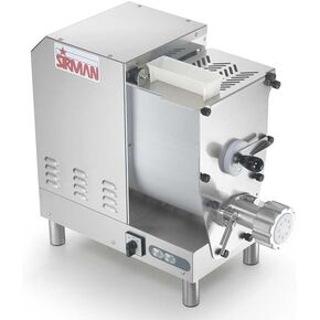 ماكينة بثق المعكرونة SIRMAN CONCERTO 5 - ماكينة معكرونة متوسطة التحمل، محرك 370 وات، هيكل من الفولاذ المقاوم للصدأ، غطاء متشابك، مجداف عجن قابل للإزالة in Kuwait