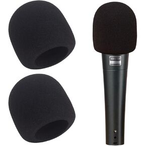 استبدال الزجاج الأمامي للميكروفون SM58، متوافق مع الزجاج الأمامي Shure SM58، الزجاج الأمامي SM48، الزجاج الأمامي Beta 58A، SM58، SM48، PG48، PG58، Beta58A، PGA48-XLR غطاء ميكروفون - قطعتان in Kuwait