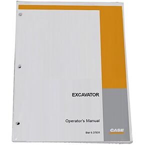 دليل التشغيل والصيانة لمالكي مشغل الحفارة Case CX36B - رقم القطعة # S2PX00039ZE01 in Kuwait