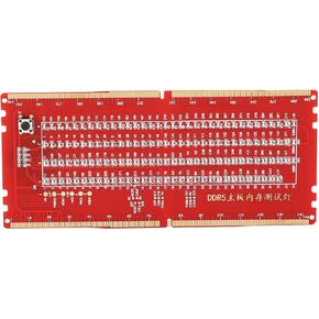 DDR5 Desktop Mainboard Test Card, Memory Slot Tester Board with LED Light, Supports and Motherboards, No External Power Needed, Essential Tool for Computer Repair and Mai in Kuwait