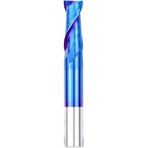Carbide Flat Nose End Mill Cutter CNC Router Bits 2 Flute Nano Blue Coated 1-12mm Milling Bit Tool in Saudi Arabia
