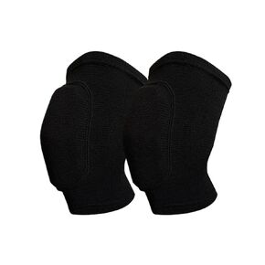 مستشعر سرعة العجلة زوج واحد من وسادات الركبة الرياضية دعامة ضغط للرقص واليوجا وكرة الطائرة وكرة القدم والجري وركوب الدراجات والتنس ومستشعر سرعة عجلة ABS أمامي (دعم الركبة باللون الأسود، مقاس صغير (25-45 كجم)) in Kuwait