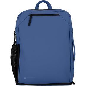 حزمة Weatherman Venture Dry Pack - حقيبة مقاومة للماء للمشي لمسافات طويلة وحقيبة ظهر للسفر - حقيبة ظهر جافة مع حجرة مظلة، وحقيبة كمبيوتر محمول وتخزين ذكي - معدات خارجية متينة مقاومة للماء - (أزرق فولاذي) in Kuwait