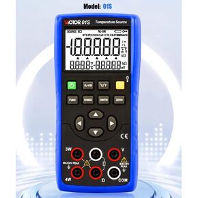01S مصدر درجة الحرارة معاير عملية متعدد الوظائف 0.05%. عرض 5 أرقام 8 أنواع الحرارية (فيكتور 01S) in Kuwait