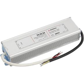Led Driver Waterproof Switching Power Supply Adapter,AC170-260V to DC24V 50W Waterproof Outdoor IP67 Led Strip Lamp in Saudi Arabia