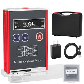 جهاز اختبار خشونة السطح، شاشة عرض LED، بدقة 0.01 ميكرومتر، 4 معلمات اختبار، Ra/Rq 0.05 إلى 15.0 ميكرومتر Rz/Rt 0.1 إلى 50.0 ميكرومتر، تصميم محمول in Kuwait