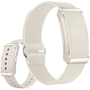 سوار ذكي للنساء والرجال مع شريطين، جهاز تتبع اللياقة البدنية بدون شاشة بدون شاشة، خفيف الوزن لأكثر من 100 رياضة IP68 مقاوم للماء، سوار معصم للأنشطة يمكن ارتداؤه ومراقبة معدل ضربات القلب والنوم in Kuwait