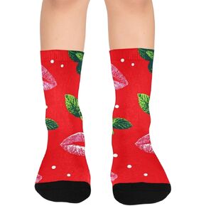 جوارب بولكا دوت كيس للمشي لمسافات طويلة - جوارب شتوية حرارية سميكة دافئة للأطفال الصغار للأولاد والبنات للمدرسة، والارتداء اليومي والأنشطة الخارجية in Kuwait