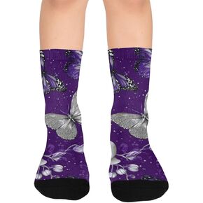 جوارب مخملية متوهجة لعيد الفصح - جوارب شتوية حرارية سميكة دافئة للأولاد والبنات الصغار للمدرسة، والارتداء اليومي والأنشطة الخارجية in Kuwait