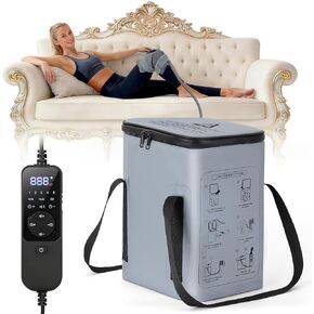 Cold Therapy Machine, Portable Ice Machine for Knee After Surgery，Programmable Knee Replacement Recovery System, Cryotherapy for Post Surgery Recovery Sports Injuries, Reduce Swelling, Gray in Saudi Arabia