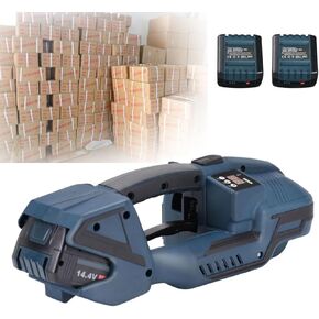 Full Automatic Electric Strapping Machine, Heavy Duty Handheld Strapper Strapper, Automatic Banding Tensioner Machine, Larger Battery with Display Screen Electric in Saudi Arabia