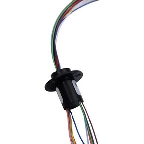 Slip Ring 12 Channel 2A 12.5mm Rotary Table Slip Ring Collector Ring Plastic Metal Optional(Plastic Version) in Kuwait
