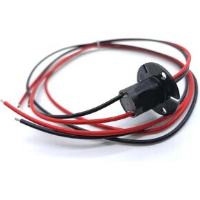 1pcs 22mm/35mm Diameter Conductive Slip Ring 2 Channels 2A/5A/10A/15A/20A/30A/45A/60A/90A Ring Connector 360 Degree Rotary Joint(2CH 10A) in Kuwait