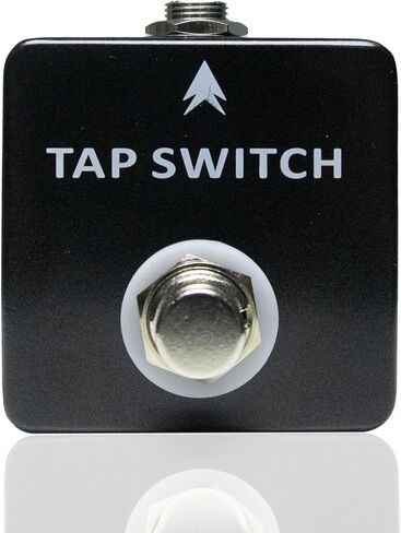 Guitar Footswitch Pedal, Metal TAP SWITCH PEDAL, 6.35mm Mono Output for Amp Channel Selection and Time-Based Effects in Saudi Arabia