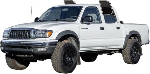 Precut Window Tint Film Front Two Door Windows Tint Film Cars Sun Blocking Protection Privacy Anti Shatter Glass 2 Ply Computer Cut Any Tint Shade for Toyota Tacoma Double 1995-2004 in Kuwait
