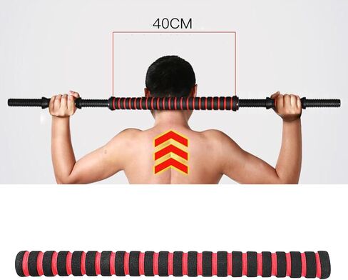 Generic Dumbbell Connecting Rod 40cm/50cm Portable Dumbbell Extension Bar Dumbbell Accessories for Sport Home Gym Weightlifting in Saudi Arabia