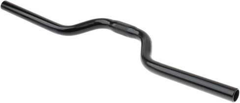 Aluminum MTB Mountain Bike Cycling Fixed Gear Riser Bar Handlebars Bicycle Parts - Black in Saudi Arabia