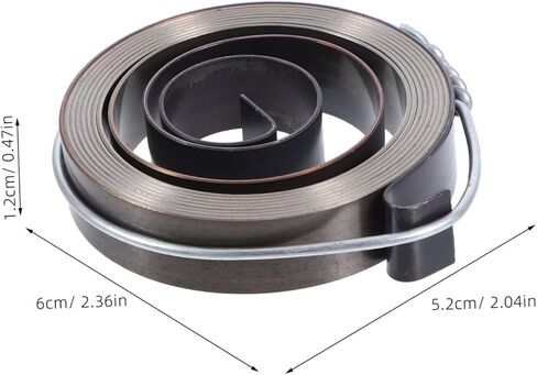 OSALADI 2pcs Heavy-duty Steel Spring Coil Return Assembly for Drill Press Precision Return Springs Compatible Models Easy Installation Enhanced Efficiency in Saudi Arabia
