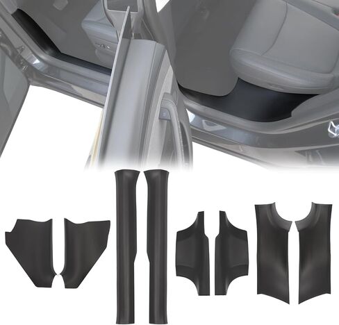 Door Sill Protector for Tesla Model Y 2025 2026 Juniper Front and Rear Door Sill Protector for New Model Y in Saudi Arabia