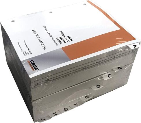 Case 580 Super N، 580 Super N WT، 580N، 580SN، 580SN WT، 590 Super N، 590SN دليل إصلاح ورشة عمل in Kuwait