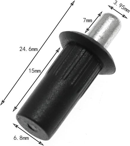 Maxmoral 20PCS Cabinet Door Damper Replacement Pins - Spring Loaded Shutter Repair Pins for Furniture Fittings in Saudi Arabia