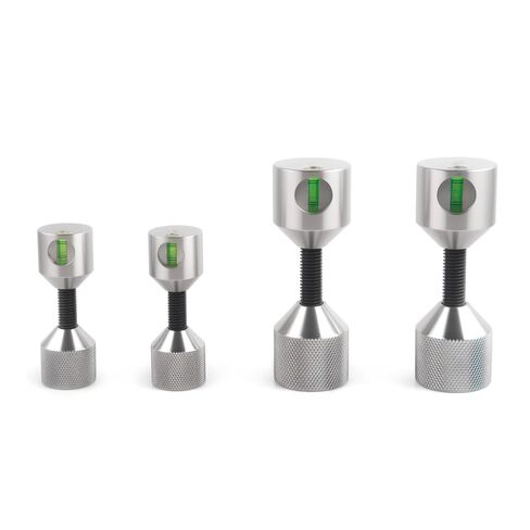 Flange Two Hole Pins 1-1/8" & 1-5/8" Detachable Flange Double Hole Pins Built-in Level 6061 Stainless Steel Two Hole Alignment Pins 4PCS in Saudi Arabia