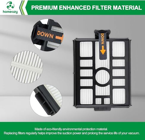 IW3511 IW1111 Filters Replacement Parts for Shark IW3511 Detect Pro Cordless Stick Vacuum Cleaner and IW1111 Detect Pro Auto-Empty System Portable Handheld Attachment Washable Kits in Saudi Arabia