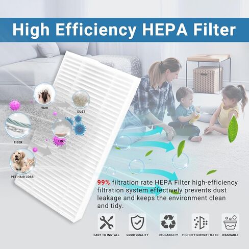 قطع غيار متوافقة مع مكنسة Lefant M2/M2S Pro M2 Plus Robot، مرشحات الفرشاة الدوارة، وسادات الممسحة، مرشحات القاعدة، أكياس الغبار in Kuwait