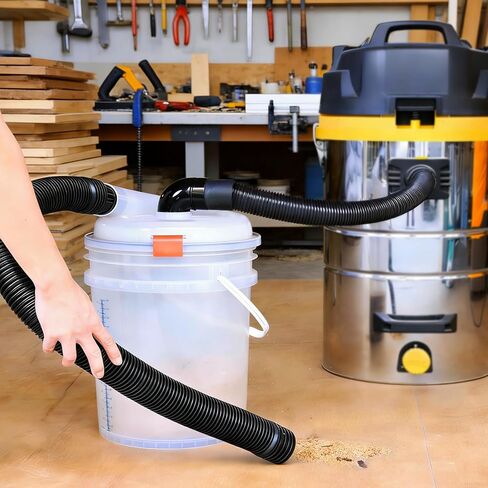 فاصل الغبار - فاصل الغبار الإعصاري عالي الكفاءة، غطاء فاصل الغبار المنخفض يناسب الجرافات القياسية سعة 5 جالون in Kuwait