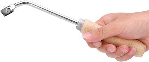 Kadimendium Steel Slotting Groover Made of Beech Wood, High Work Efficiency, 3 Spare Blades, PVC Plastic Floor Grooving Gouge Tool for Construction Workers in Saudi Arabia