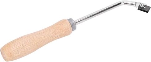Kadimendium Steel Slotting Groover Made of Beech Wood, High Work Efficiency, 3 Spare Blades, PVC Plastic Floor Grooving Gouge Tool for Construction Workers in Saudi Arabia