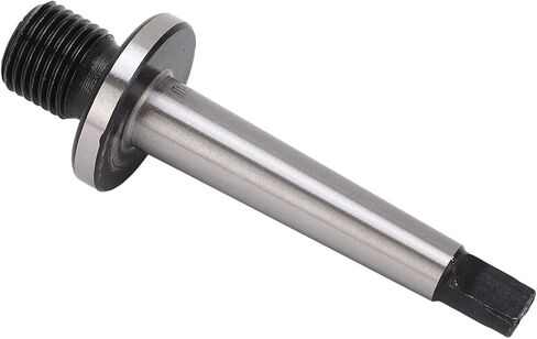 Drill Chuck Arbor MT1 Shank to 5/8in 16 Thread, Lathe Drill Chuck Arbor Adapter, Manganese Steel Drill Chuck Arbor for Tapping Drilling Milling Boring Machines, with Storage Box in Saudi Arabia