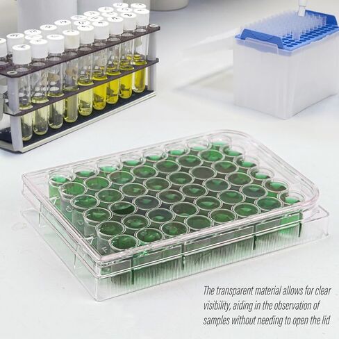 48 Holes Cell Culture Plate, Capsule Filling Tray, Tube Rack, Tissue Culture Plate for Lab in Saudi Arabia