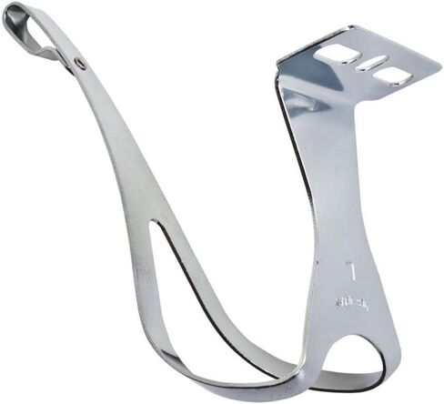 MKS Toeclips Pair Size L Chrome in Saudi Arabia