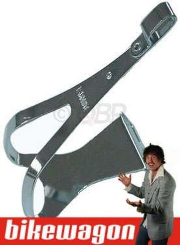 MKS Toeclips Pair Size L Chrome in Saudi Arabia