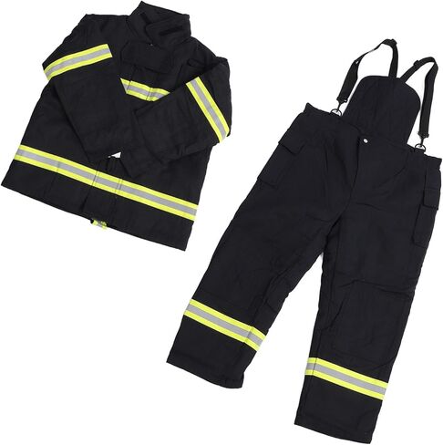 SUNGOOYUE Reflective MysticalFantasy Retardant Workwear with 4 Layer Design for Safety: Thermal Insulated Jacket and Pants (XXXL) in Saudi Arabia