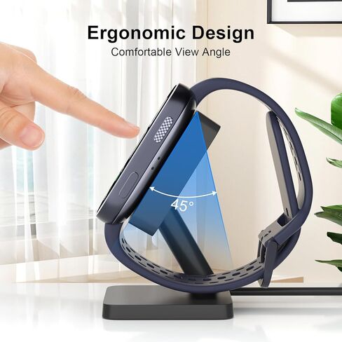 Watch Charger for Amazfit Bip 6/Active 2, Magnetic Wall Fast Charging Adapter & Cable, Magnetic Charging Cable 3.3FT in Kuwait